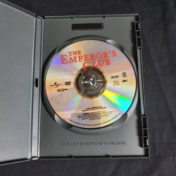 The Emperor’s Club DVD Kevin Kline Drama Full Screen - Picture 2 of 3